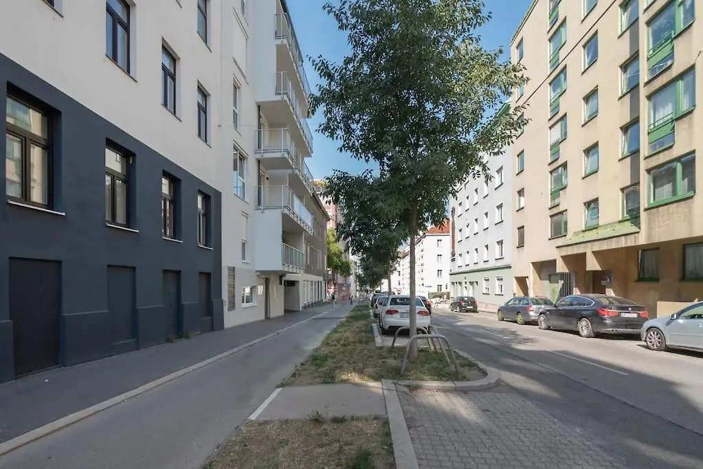 アパート ウィーンGrosse Terrasse, Klimaanlage Und U-Bahn Naeheアパートメント オーストリア